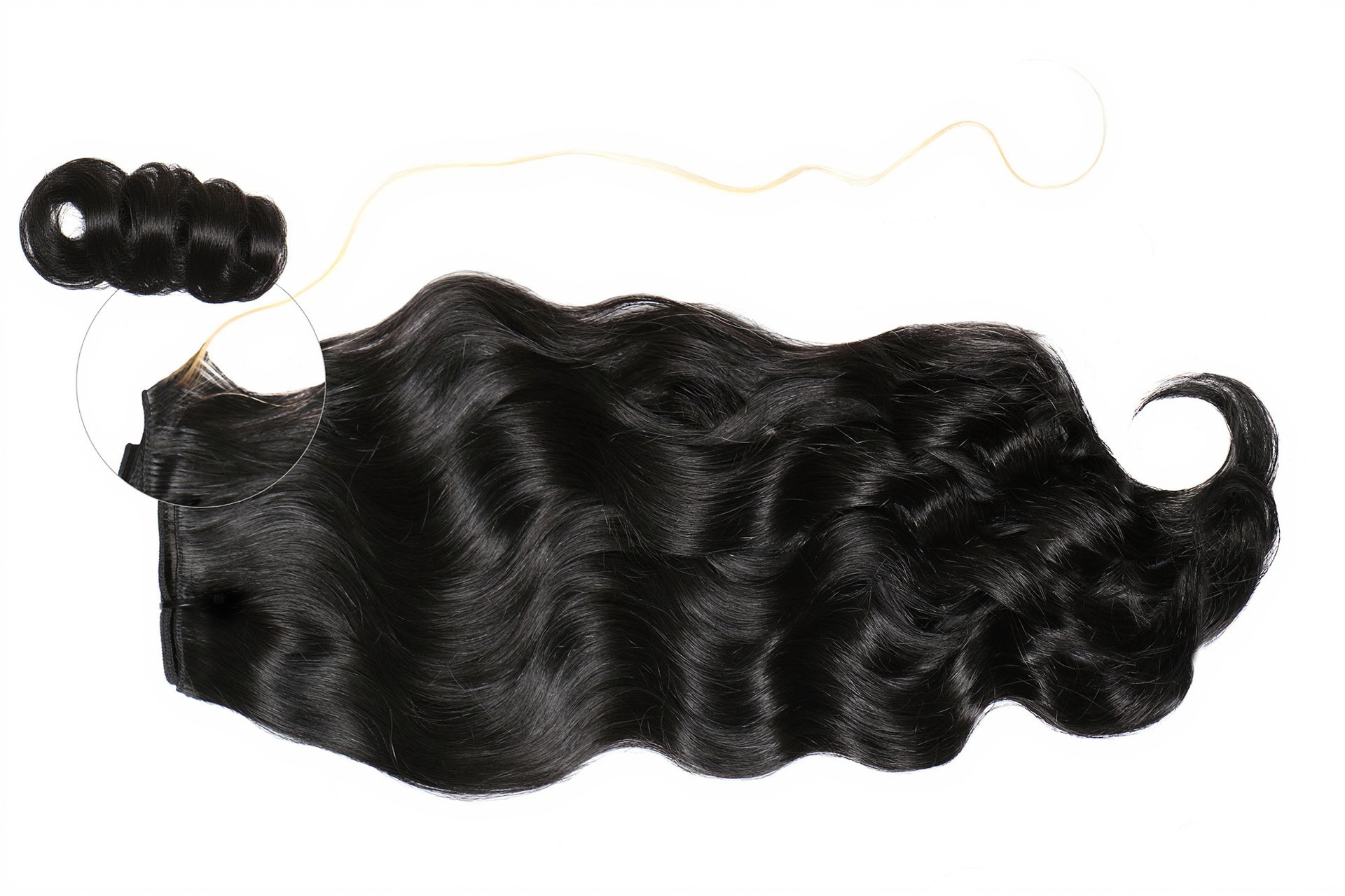 Cheveux 100 % vierges Cambodge ayant subi le test de décoloration sur une mèche , par Othentique Boutique en ligne Paris