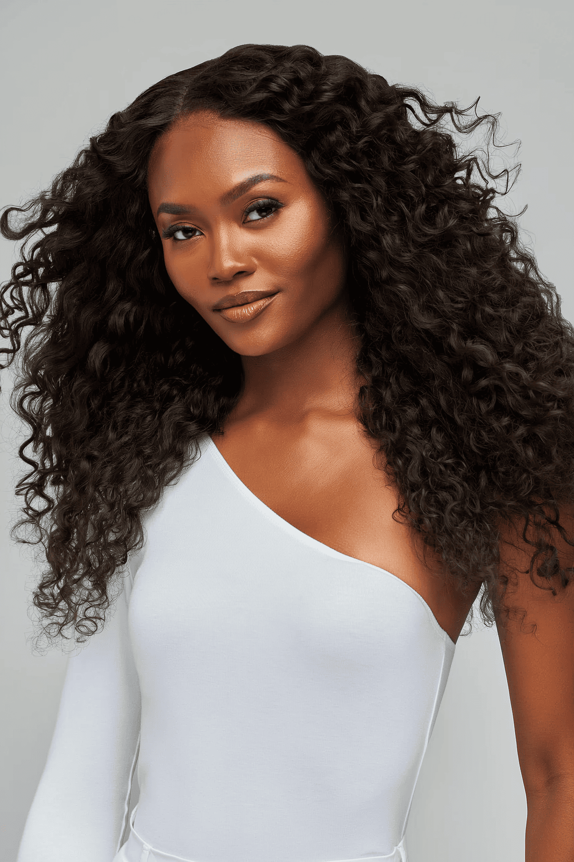 Cheveux vierges Curly de l'Inde, Cheveux Remy, Cheveux naturels, Par Othentique Hair Boutique en ligne Paris